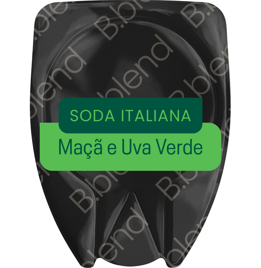 Soda Italiana Maçã e Uva Verde
